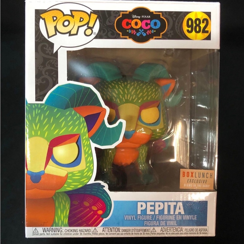 Funko POP! Disney's Coco PEPITA #982 Boxlunch Exclusive Large Vinyl Figure NEW!!